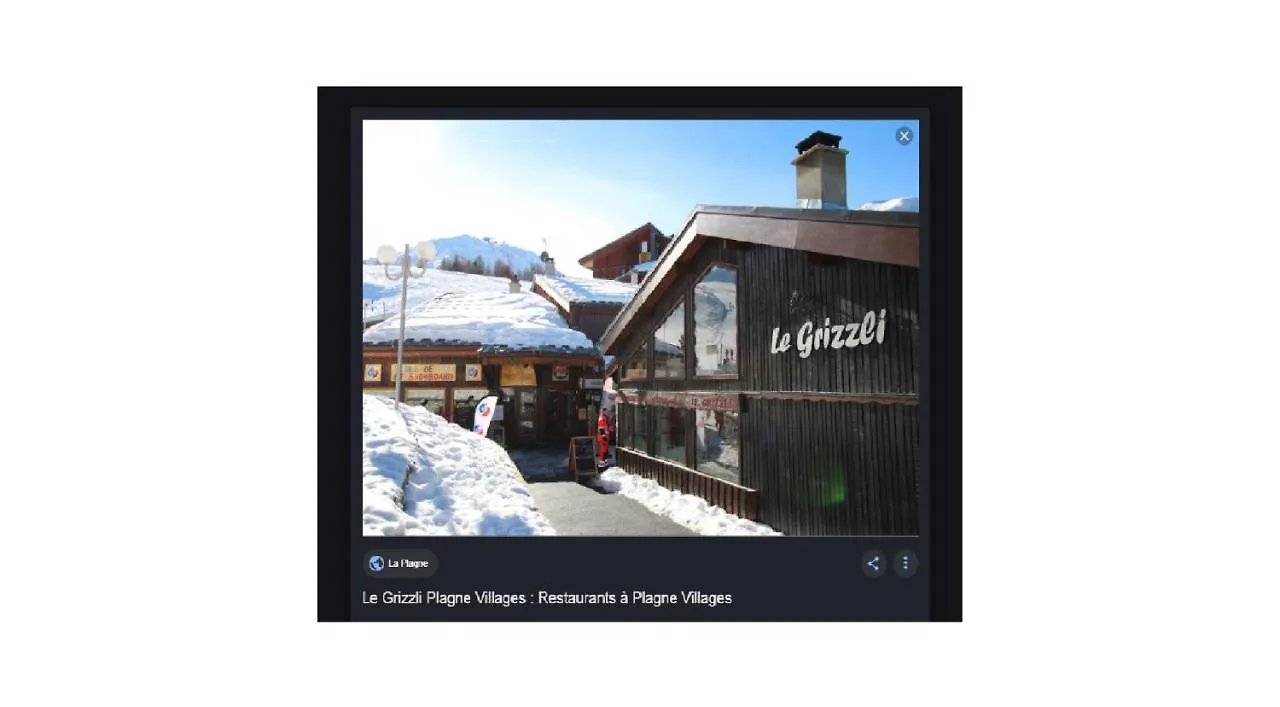 Apartment Studio 1 Piece Plagne Village 4 Personnes 2050 M Pied Des Pistes La Plagne